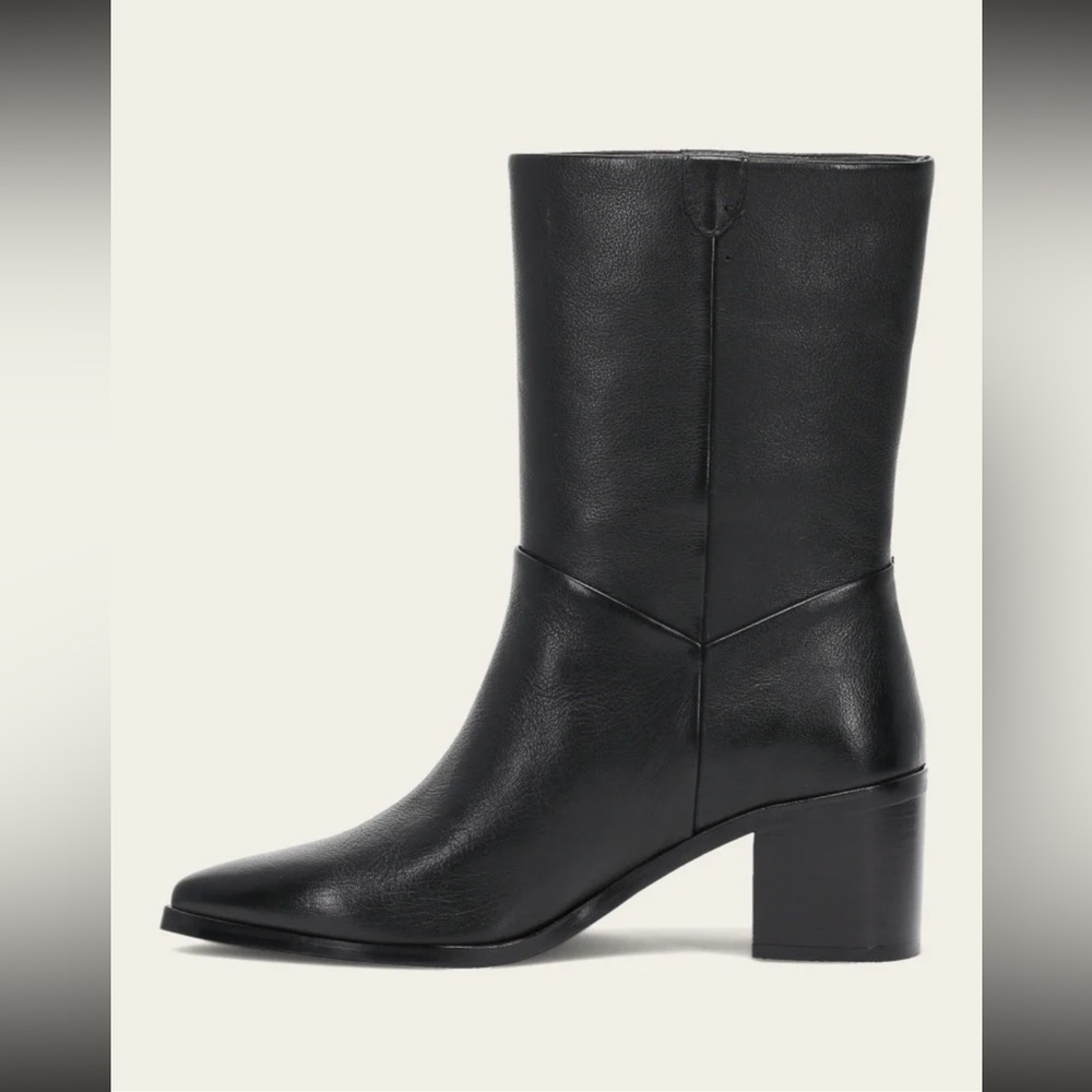 Frye Sadie Softy Mid Boots - Picture 3 of 5